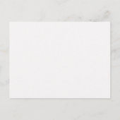 Retro Editorial Bold Koppel Bruiloft Borrel Uitnodiging Briefkaart (Achterkant)