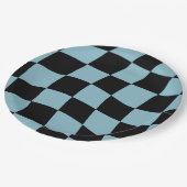 Retro Een Gelukkig Dude 1e Verjaardagsfeest Papieren Bordje (Gekanteld)