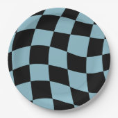 Retro Een Gelukkig Dude 1e Verjaardagsfeest Papieren Bordje (Voorkant)