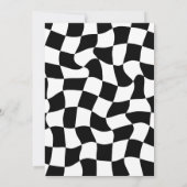 Retro Een Gelukkig Dude Gelukkig Gezicht Eerste Ve Kaart (Achterkant)