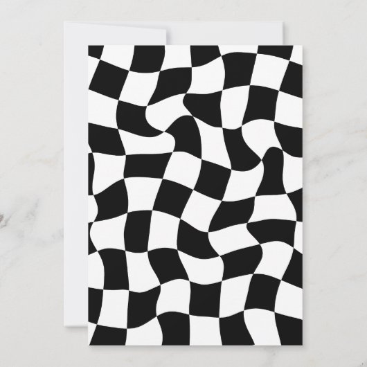 Retro Een Gelukkig Dude Gelukkig Gezicht Eerste Ve Kaart (Achterkant)