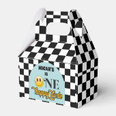 Retro Een Gelukkig Dude Verjaardagsfeestje Favor B Bedankdoosjes (Achterkant)