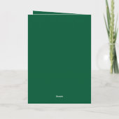 Retro Eén Gelukszoon St. Patrick's Dag Kaart (Achterkant)