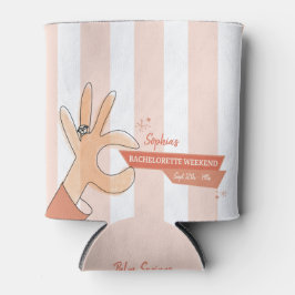 Retro Een Laatste Fling Bachelorette Blikjeskoeler
