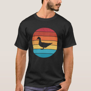 Retro Eend en schattig Dier 7 T-shirt