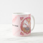Retro Eenhoorn Koffiemok (Voorkant rechts)