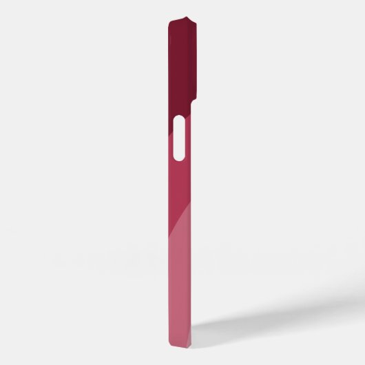 Retro eenvoudige boog naam roze Case-Mate iPhone case (Achterkant / Rechts)