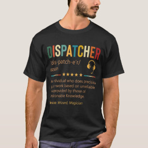 Retro Eerste Responder 911 Verzender Week T-shirt