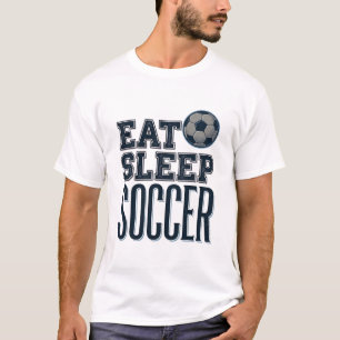 Retro Eet Slaap Voetbal T-shirt Ontwerp (2)_1