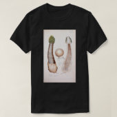 Retro-eetbare en giftige paddenstoel t-shirt (Design voorkant)