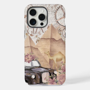 Retro Egyptische telefoonhoes iPhone 15 Pro Max Case