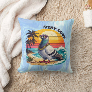 Retro eigenaar minnaar cadeau duif stad duiven ver kussen