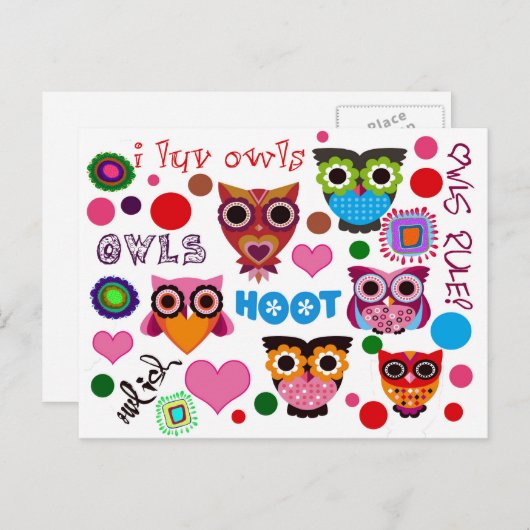 Retro Eigenaars Briefkaart (Voorkant / Achterkant)