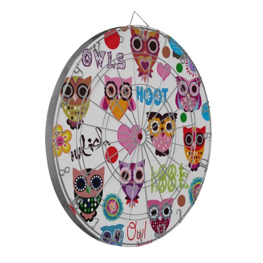 Retro Eigenaars Dartbord (Voorkant Links)