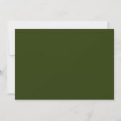 Retro Eiland Save the Date Luifel Streep Plat Kaar (Achterkant)