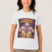 Retro Eindbaas Gamer Tri-Blend Shirt (Voorkant)