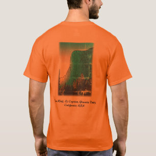 Retro El Capitan Yosemite Valley California T-shirt