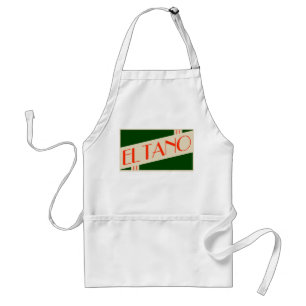 retro el tano standaard schort
