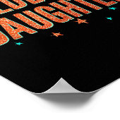 Retro Eldest Daughter Team Gift For Eldest Daughte Poster (Hoek)