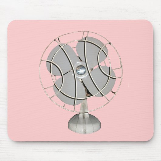 Retro Electric Fan Muismat (Voorkant)