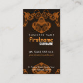 Retro Electro Music Visitekaartje (Voorkant)