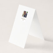 Retro Elegance: Beach Chic  Kaart (Achterkant)