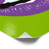 Retro  Elegant Chic Hipster Pop Art Perfect Poster (Hoek)