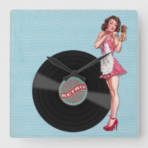 Retro Elegant Meisje Pinup