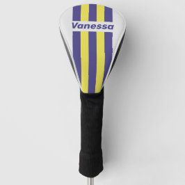 Retro Elektrisch Citroen Druiven Pin Strepen met N Golfheadcover