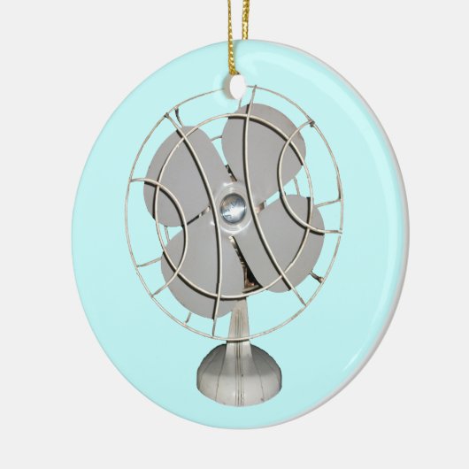 Retro elektrische ventilator Ornament (Links)