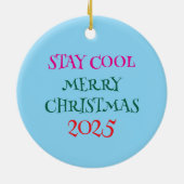 Retro elektrische ventilator Ornament (Achterkant)