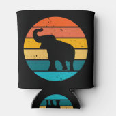 Retro Elephant Blikjeskoeler (Achterkant)