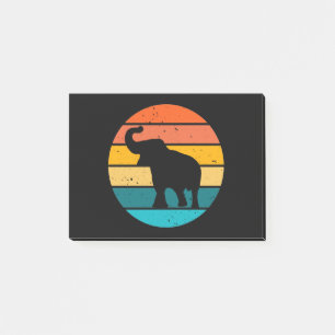 Retro Elephant Post-it® Notes