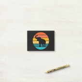 Retro Elephant Post-it® Notes (Op bureau)