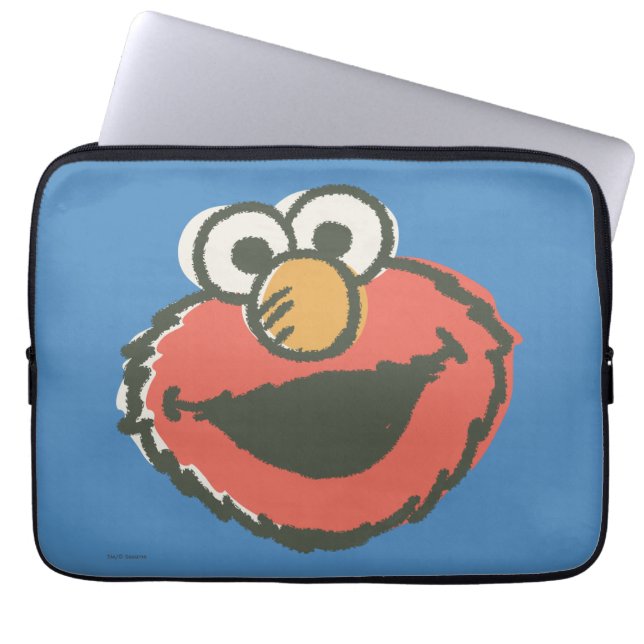 Retro Elmo Laptop Sleeve (Voorkant)