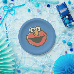Retro Elmo Papieren Bordje