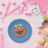 Retro Elmo Papieren Bordje (Feest)