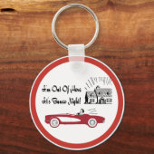 Retro en  Bunco Red-converteerbaar Sleutelhanger (Voorkant)