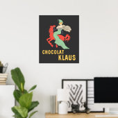 Retro en Chocolat Klaus Poster (Thuiskantoor)