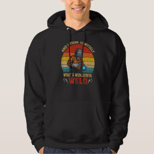 Retro en ik denken voor mezelf wat een wonderbaarl hoodie