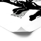 Retro en  klassieke koffie, aanbiddingskoffie perfect poster (Hoek)