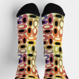 Retro en kleurrijk sokken