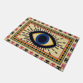 Retro en mat, Mystery Eyes Doormat Deurmat (Schuin)