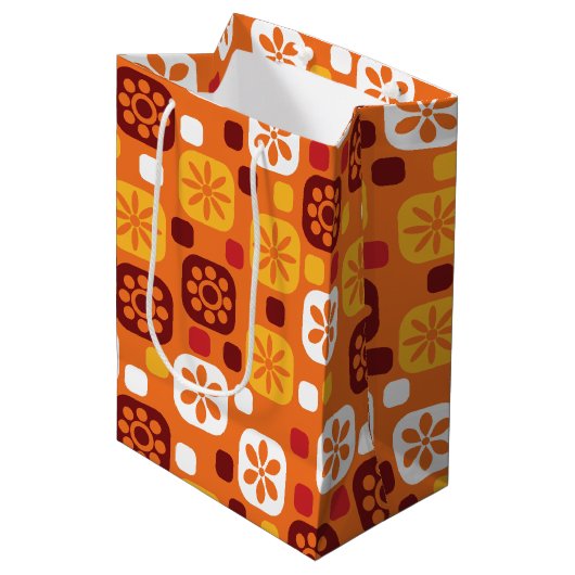 retro en mod 60s 70s cadeautas tiki (Voorkant Gekanteld)