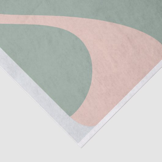 Retro- en modern designpastelweefsel tissuepapier (Detail)