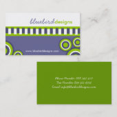 Retro en modern Visitekaartje (Voorkant / Achterkant)