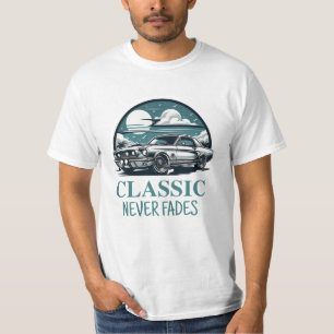 Retro en nostalgische  geïnspireerde graphics t-shirt