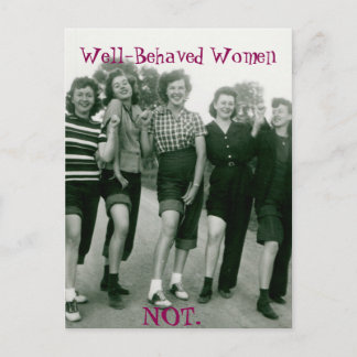 Retro- en Rockabilly-vrouwen briefkaart