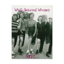 Retro- en Rockabilly-vrouwen briefkaart