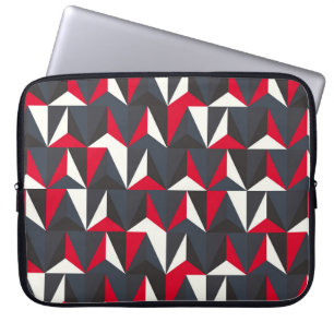 Retro- en  stijl met geometrische vorm, niet goed laptop sleeve